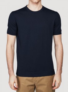 KNITTED T-SHIRT WITH LOGO