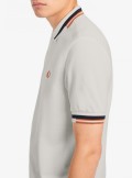 ABSTRACT TIPPED POLO SHIRT