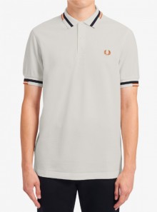 Fred Perry ABSTRACT TIPPED POLO SHIRT - M1618 129 - Tadolini Abbigliamento