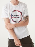 Colmar Originals COTTON T-SHIRT WITH MAXI LOGO -  7583 01 - Tadolini Abbigliamento