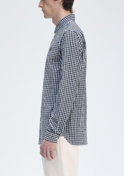 Fred Perry - Gingham shirt - M9620 102 - Tadolini Abbigliamento