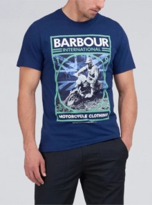 Barbour International B.INTL ARC TEE SHIRT - MTS0885BL46 - Tadolini Abbigliamento
