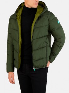 Save The Duck JOHANNES REVERSIBLE HOODED JACKET - D30406M RECY13 50023 - Tadolini Abbigliamento