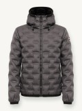 DOWN JACKET WITH FIXED HOOD