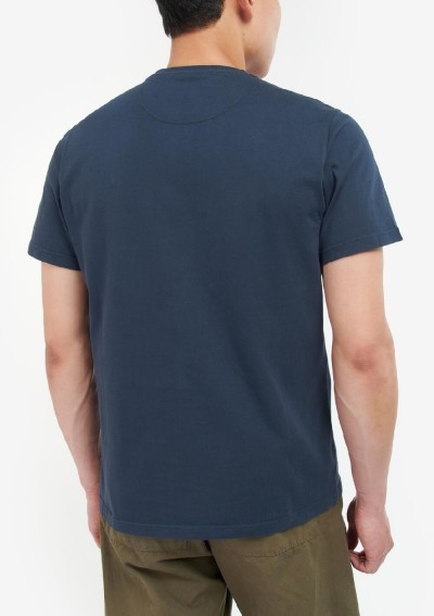 Barbour - T-Shirt con taschino Langdon - MTS1114 NY91 - Tadolini Abbigliamento