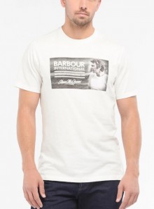 BARBOUR International STEVE MCQUEEN LEGEND TEE T-SHIRT - MTS0931WH32 - Tadolini Abbigliamento