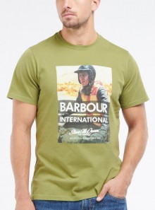 BARBOUR International T-SHIRT STEVE MCQUEEN CHECKER TEE - MTS0956OL73 - Tadolini Abbigliamento
