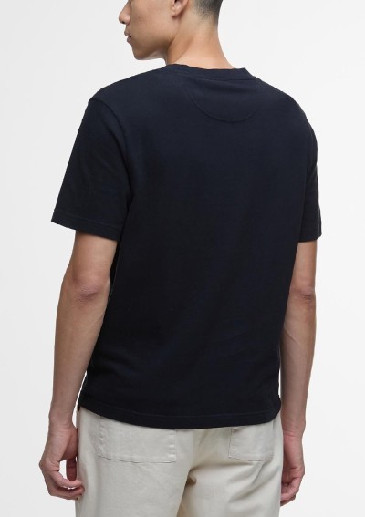 Barbour International - Coster Steve McQueen graphic T-Shirt - MTS1435 BK11 - Tadolini Abbigliamento