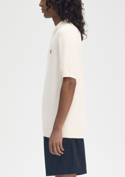 Fred Perry - Camicia in maglia di cotone - K9725 560 - Tadolini Abbigliamento
