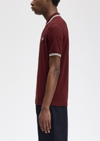 Fred Perry - Polo in piqué con doppia riga - M3600 597 - Tadolini Abbigliamento