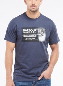 BARBOUR International STEVE MCQUEEN LEGEND TEE T-SHIRT - MTS0931NY91 - Tadolini Abbigliamento