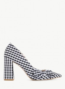 My Twin TWINSET VICHY GINGHAM COURT SHOES - DS8PB3 - Tadolini Abbigliamento