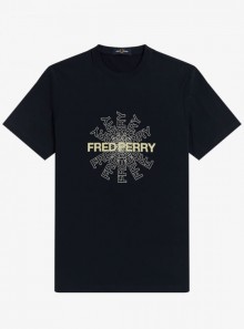 Fred Perry FRED PERRY GRAPHIC T-SHIRT - M3663 608 - Tadolini Abbigliamento