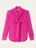 TWINSET Milano SILK BLEND BLOUSE WITH PUSSY BOW - 222TP2102 07183 - Tadolini Abbigliamento