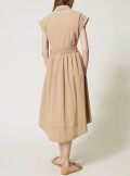 TWINSET Milano STITCHED POPLIN LONG SHIRT DRESS - 231TT2102 - Tadolini Abbigliamento