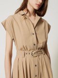 TWINSET Milano STITCHED POPLIN LONG SHIRT DRESS - 231TT2102 - Tadolini Abbigliamento