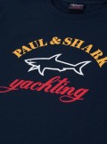Paul & Shark T-SHIRT IN COTONE ORGANICO CON LOGO STAMPATO - C0P1006 013 - Tadolini Abbigliamento
