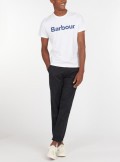 Barbour BARBOUR LOGO T-SHIRT - MTS0531 WH51 - Tadolini Abbigliamento