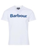 Barbour T-SHIRT BARBOUR LOGO - MTS0531 WH51 - Tadolini Abbigliamento
