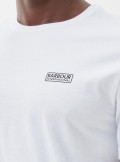 Barbour International ESSENTIAL SMALL LOGO T-SHIRT - MTS0555 WH11 - Tadolini Abbigliamento