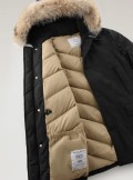 Woolrich ARCTIC PARKA IN RAMAR CLOTH WITH DETACHABLE FUR TRIM - CFWOOU0482MRUT0001 - Tadolini Abbigliamento