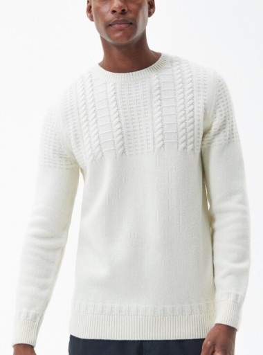 Barbour BARBOUR FOREMAST KNITTED CREW-NECK JUMPER - MKN1496 - Tadolini Abbigliamento