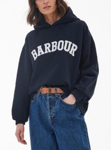Barbour FELPA CON CAPPUCCIO BARBOUR NORTHUMBERLAND PATCH - LOL0570 - Tadolini Abbigliamento