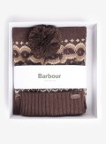 Barbour BARBOUR FAIRISLE BEANIE & SCARF GIFT SET - MGS0078 TN63 - Tadolini Abbigliamento