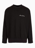 Armani Exchange Signature Logo crewneck sweatshirt - 8NZMSG - Tadolini Abbigliamento