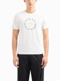 Armani Exchange T-shirt regular fit in jersey con stampa tonda - 3DZTBJ1116 - Tadolini Abbigliamento