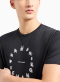 Armani Exchange T-shirt regular fit in jersey con stampa tonda - 3DZTBJ 1200 - Tadolini Abbigliamento