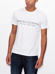 Armani Exchange T-shirt regular fit in jersey - 8NZT72 1100 - Tadolini Abbigliamento
