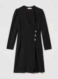TWINSET Milano Wrap-around dress with Oval T buttons - 231TP2188 - Tadolini Abbigliamento