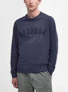 Barbour Large logo sweatshirt - MOL0483 NY91 - Tadolini Abbigliamento
