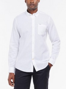 Barbour Nelson tailored long-sleeved shirt - MSH5090 WH11 - Tadolini Abbigliamento