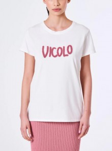 Vicolo T-Shirt with sponge Vicolo logo - RB0054 - Tadolini Abbigliamento