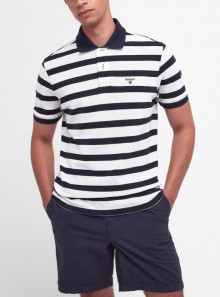 Barbour Striped Sports polo shirt - MML1360 - Tadolini Abbigliamento