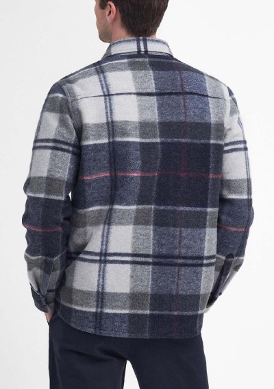 Barbour - Overshirt Chapter a quadri - MOS0400 TN27 - Tadolini Abbigliamento