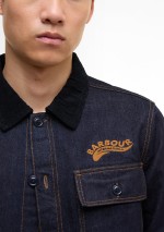 Barbour International - Overshirt in denim Pitstop - MOS0454 - Tadolini Abbigliamento