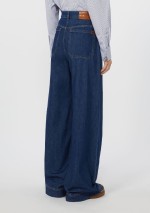 Weekend Max Mara - Cotton denim wide-leg jeans - 5186045206002 - Tadolini Abbigliamento