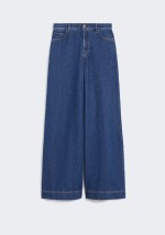 Weekend Max Mara - Cotton denim wide-leg jeans - 5186045206002 - Tadolini Abbigliamento
