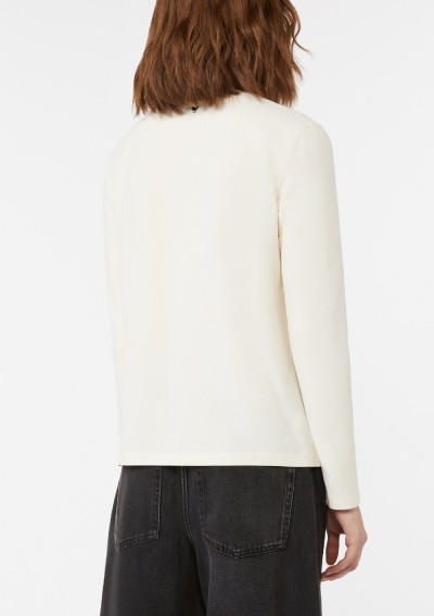 Weekend Max Mara - T-shirt aderente in jersey stretch - 5946035206008 - Tadolini Abbigliamento