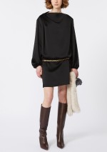 Weekend Max Mara - Minidress in shiny envers satin - 5226045306015 - Tadolini Abbigliamento