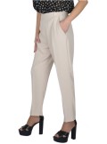 HIGH-WAISTED TROUSERS WITH A BAND