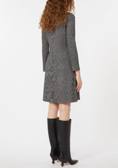 Weekend Max Mara - Abito in jersey jacquard - 5626065206 - BALOCCO - Tadolini Abbigliamento