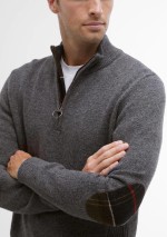 Barbour - Holden half zip jumper - MKN0837 GY53 - Tadolini Abbigliamento