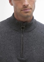 Barbour - Holden half zip jumper - MKN0837 GY53 - Tadolini Abbigliamento