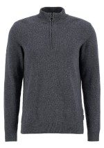 Barbour - Holden half zip jumper - MKN0837 GY53 - Tadolini Abbigliamento