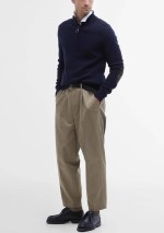 Barbour - Maglia con mezza zip Holden - MKN0837 NY91 - Tadolini Abbigliamento