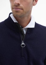 Barbour - Maglia con mezza zip Holden - MKN0837 NY91 - Tadolini Abbigliamento